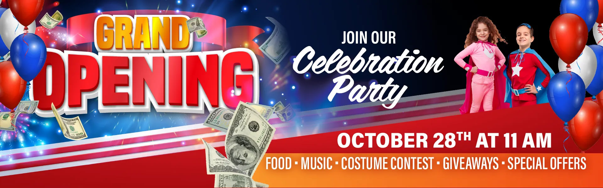 Grand Opening Celebration Party.