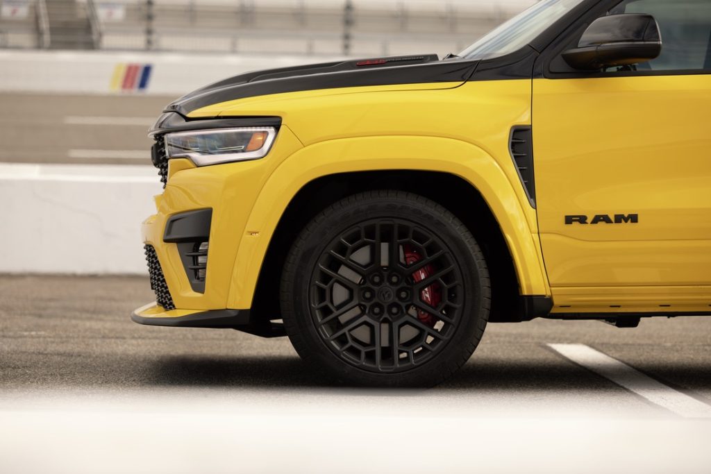 2027 Ram Rumble Bee drivers side yellow
