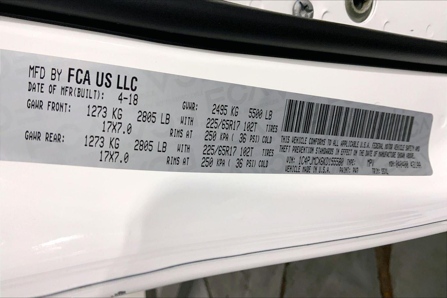 2019 Jeep Cherokee Latitude