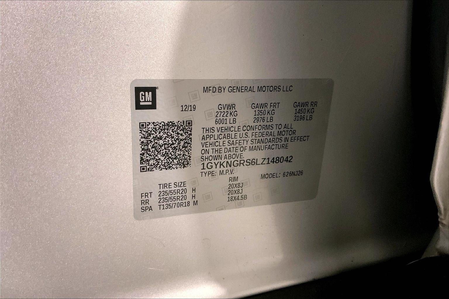 2020 Cadillac XT5 Sport AWD