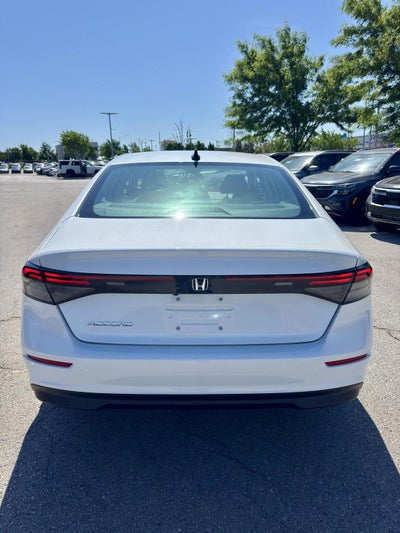 2025 Honda Accord Sedan SE