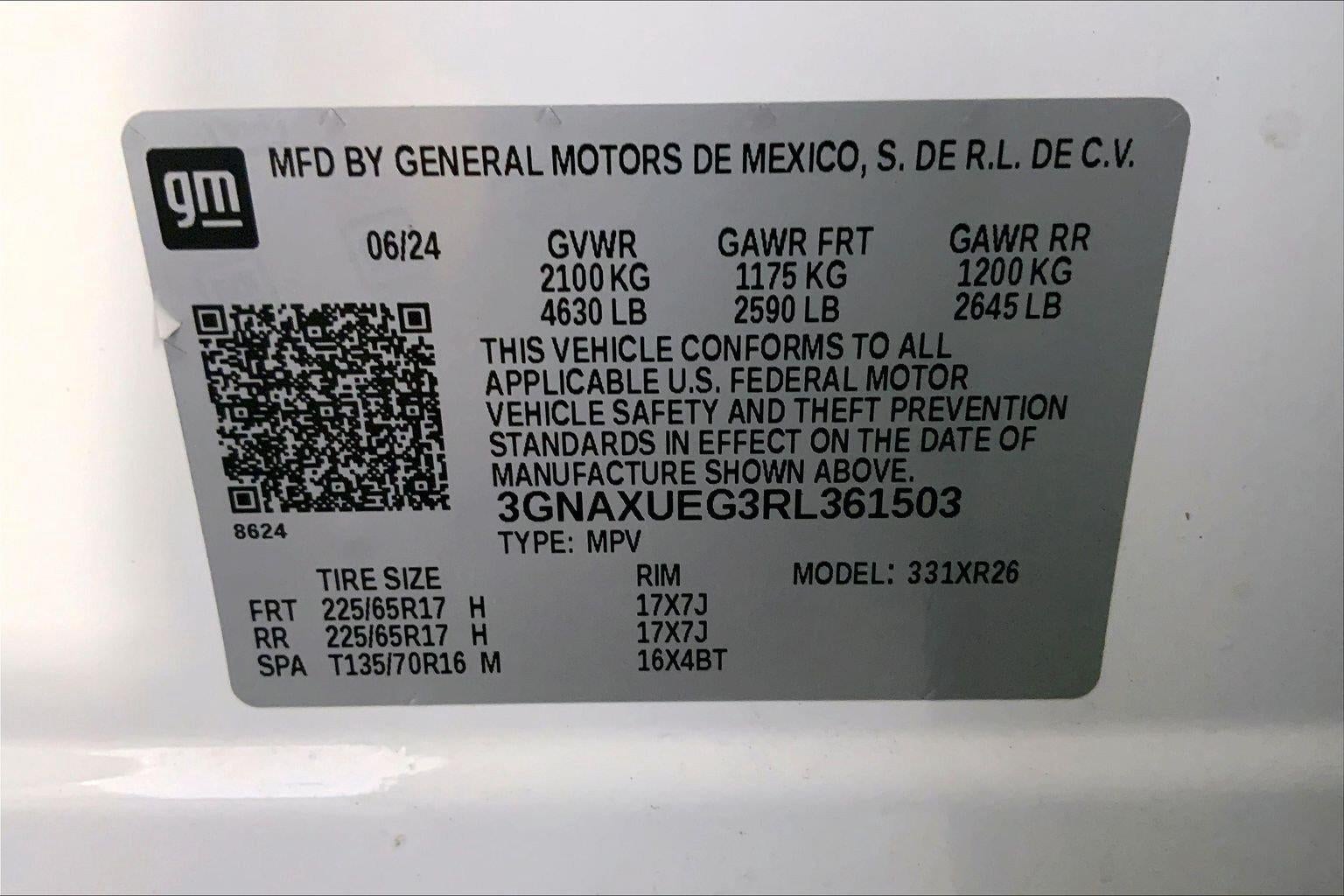 2024 Chevrolet Equinox LT