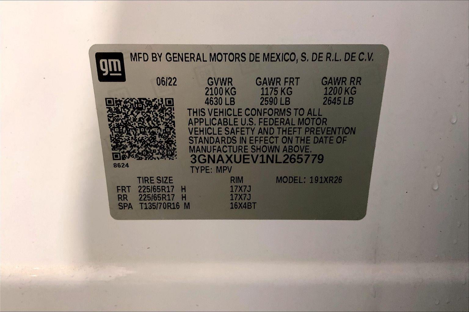 2022 Chevrolet Equinox LT