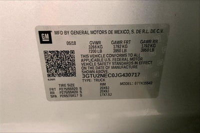 2018 GMC Sierra 1500 SLT