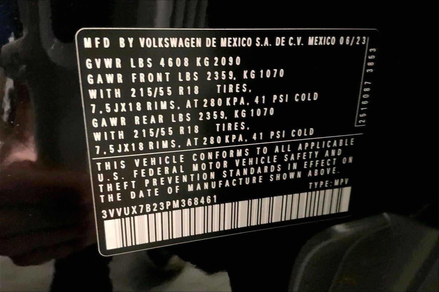 2023 Volkswagen Taos SE