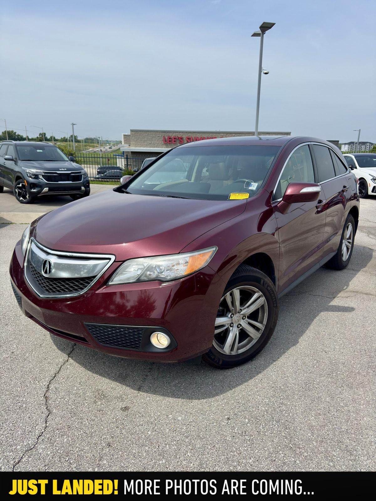 2013 Acura Rdx Tech Pkg