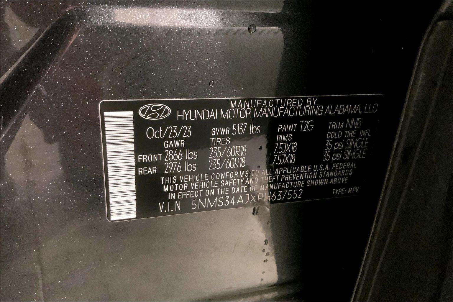 2023 Hyundai Santa Fe SEL