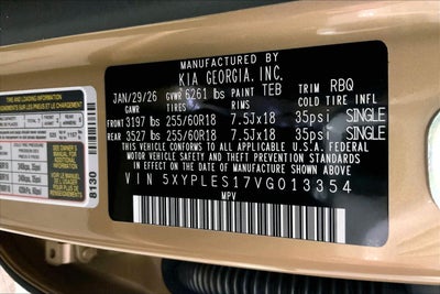 2027 Kia Telluride X-Pro SX Prestige