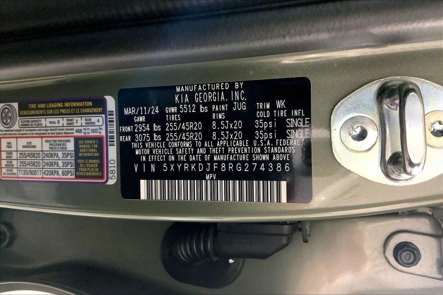 2024 Kia Sorento X-Line SX Prestige