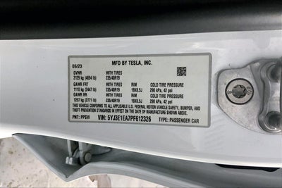 2023 Tesla Model 3 4DR RWD