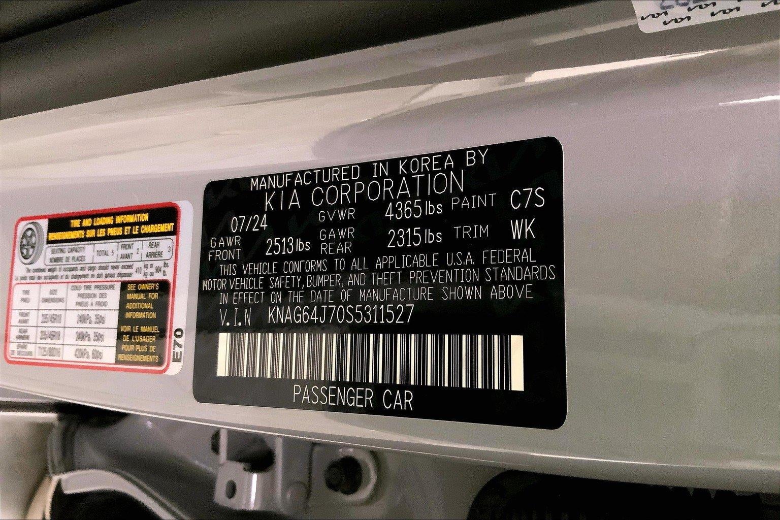 2025 Kia K5 GT-Line