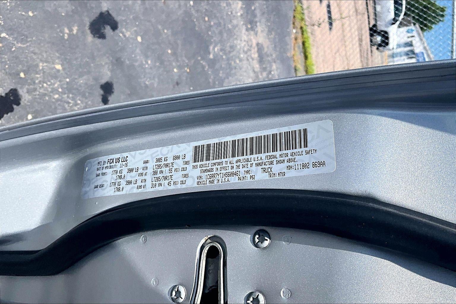 2017 RAM 1500 Rebel