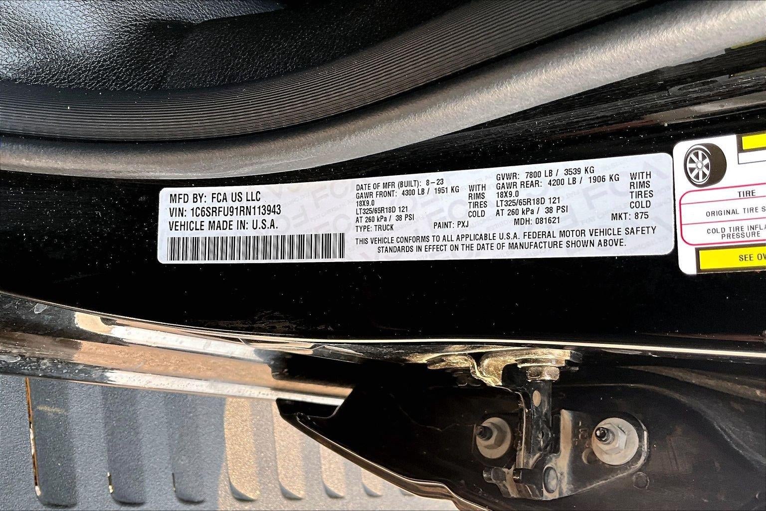 2024 RAM 1500 TRX
