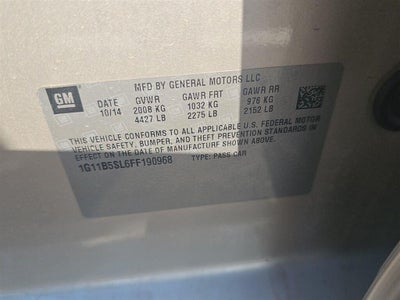 2015 Chevrolet Malibu LS