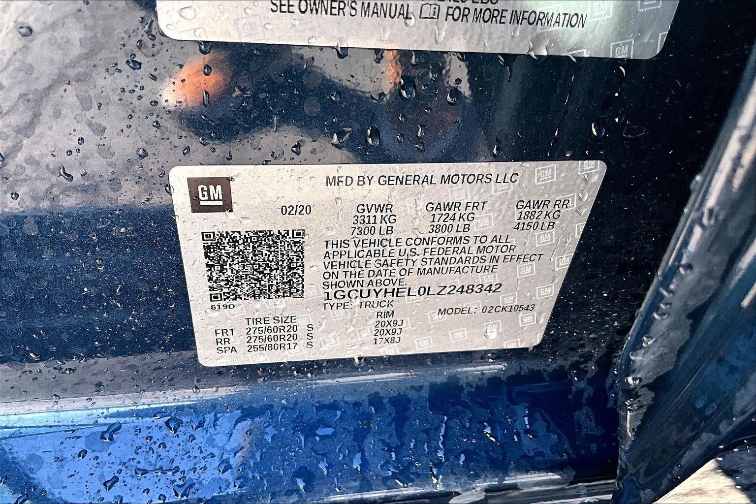 2020 Chevrolet Silverado 1500 High Country