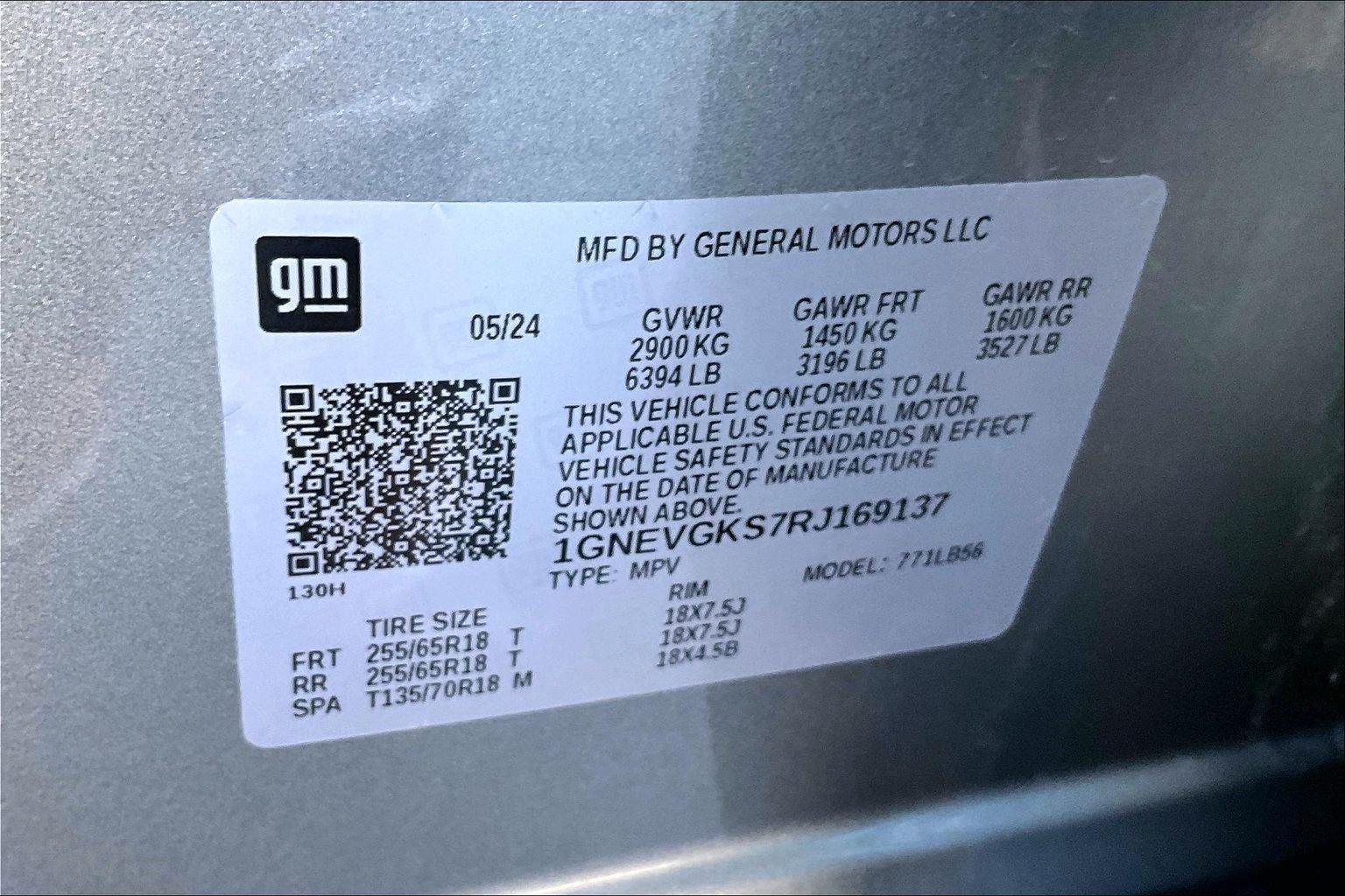 2024 Chevrolet Traverse LT