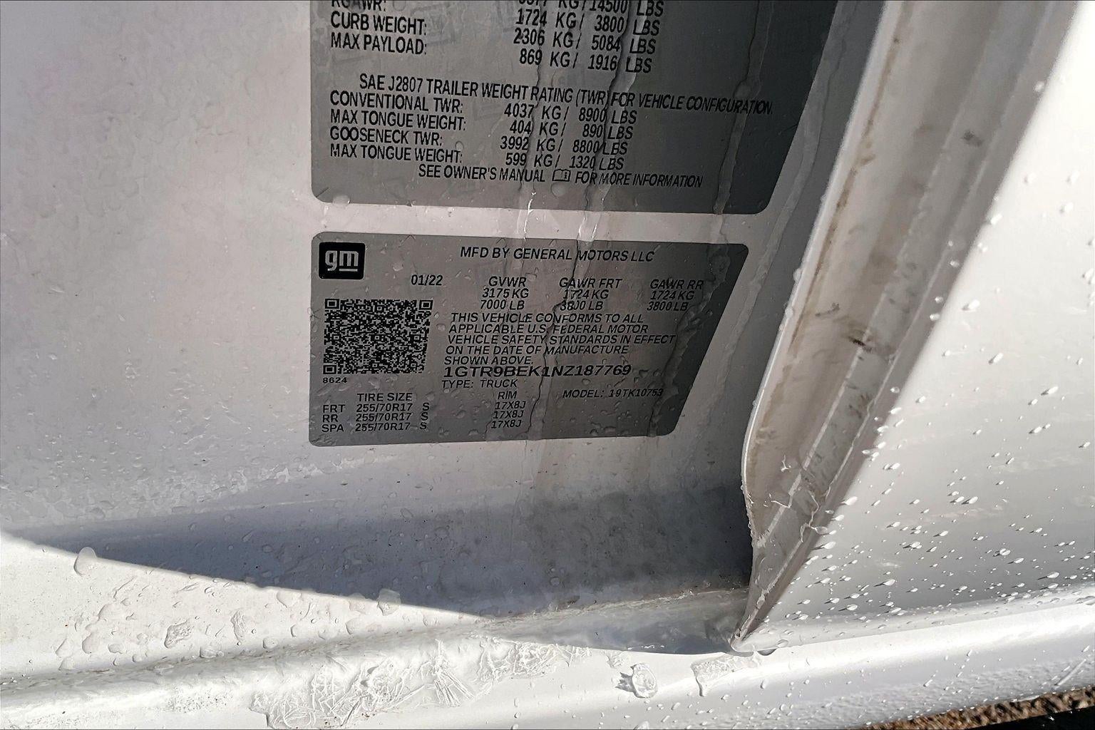 2022 GMC Sierra 1500 Limited SLE