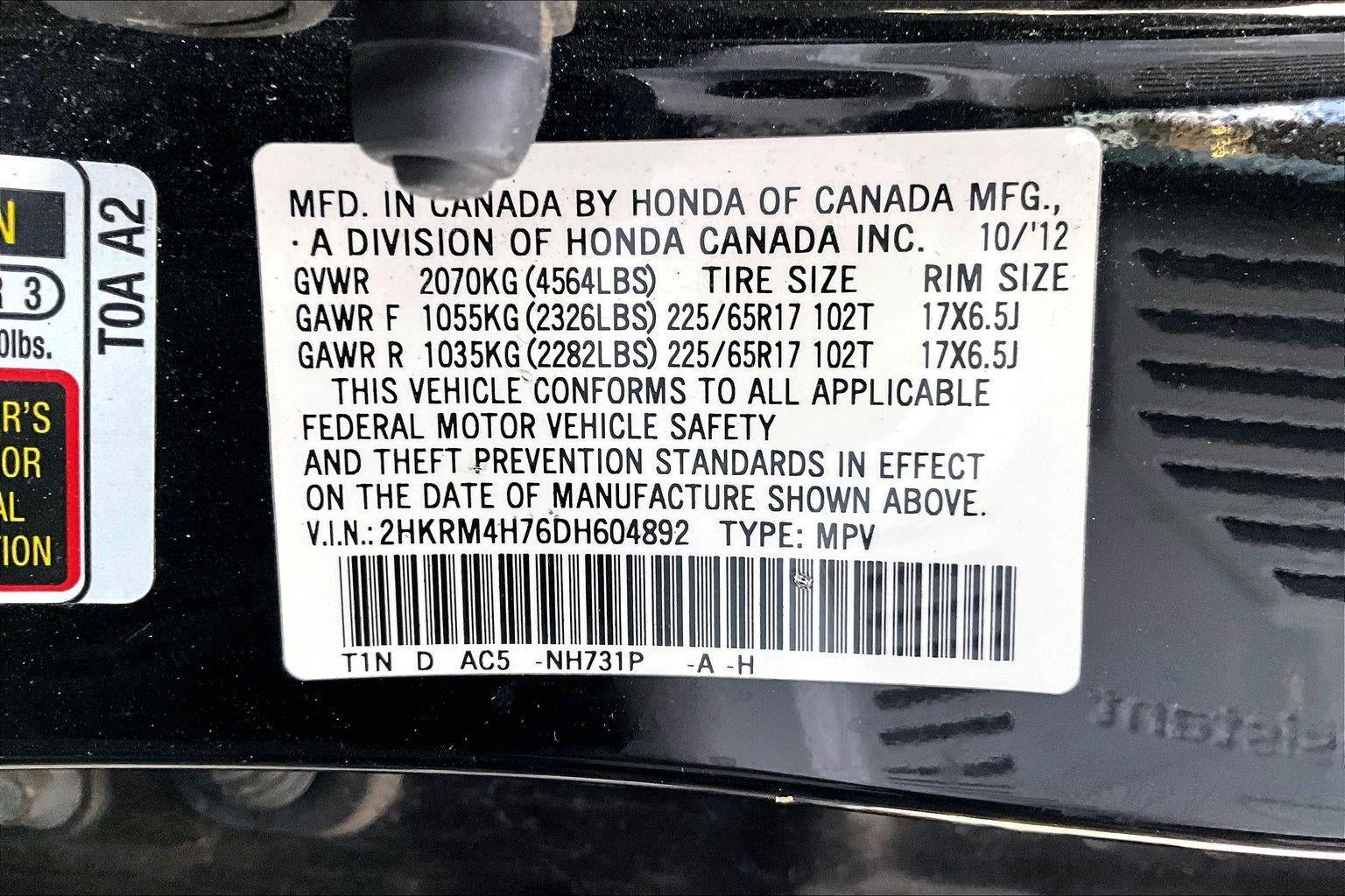 2013 Honda CR-V EX-L