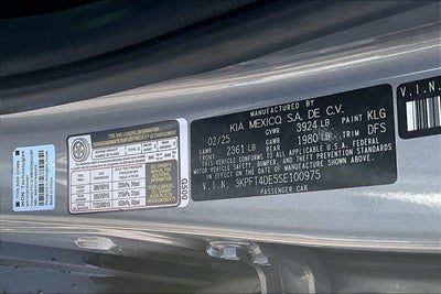 2025 Kia K4 LXS