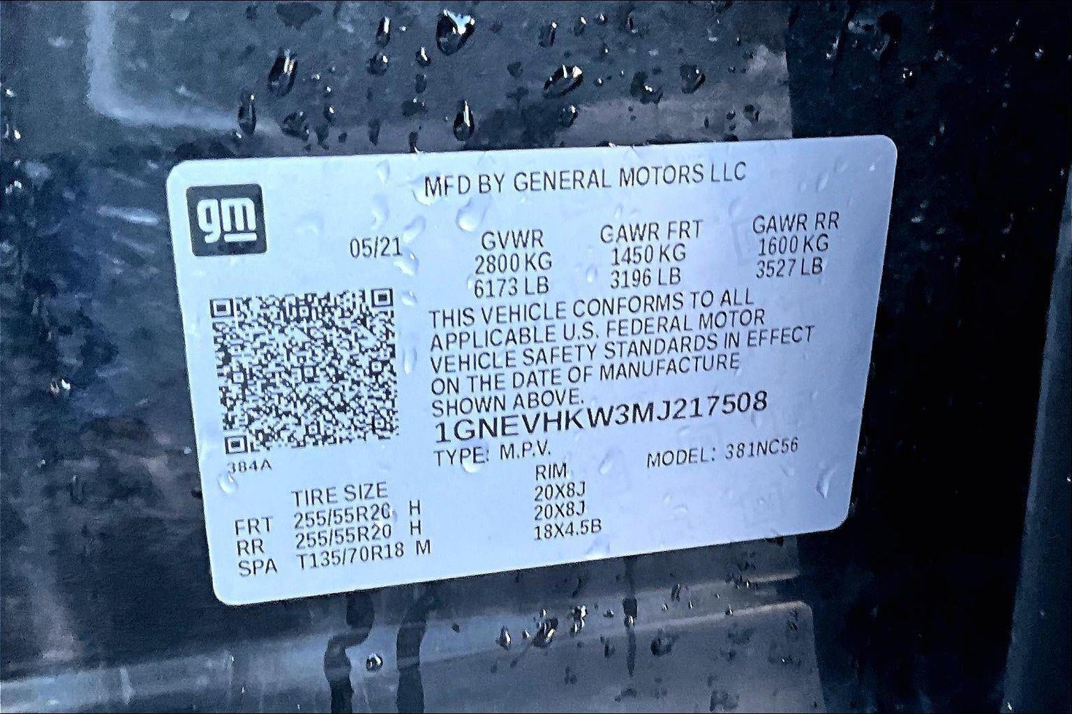 2021 Chevrolet Traverse LT Leather