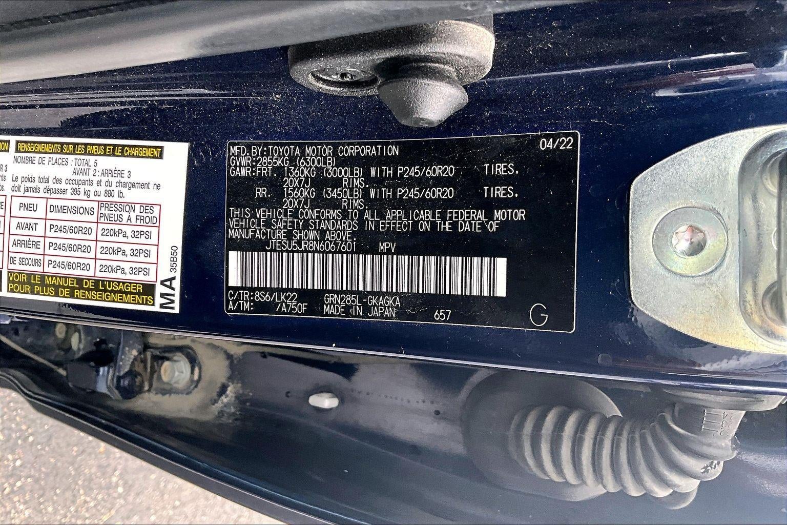 2022 Toyota 4Runner TRD Sport