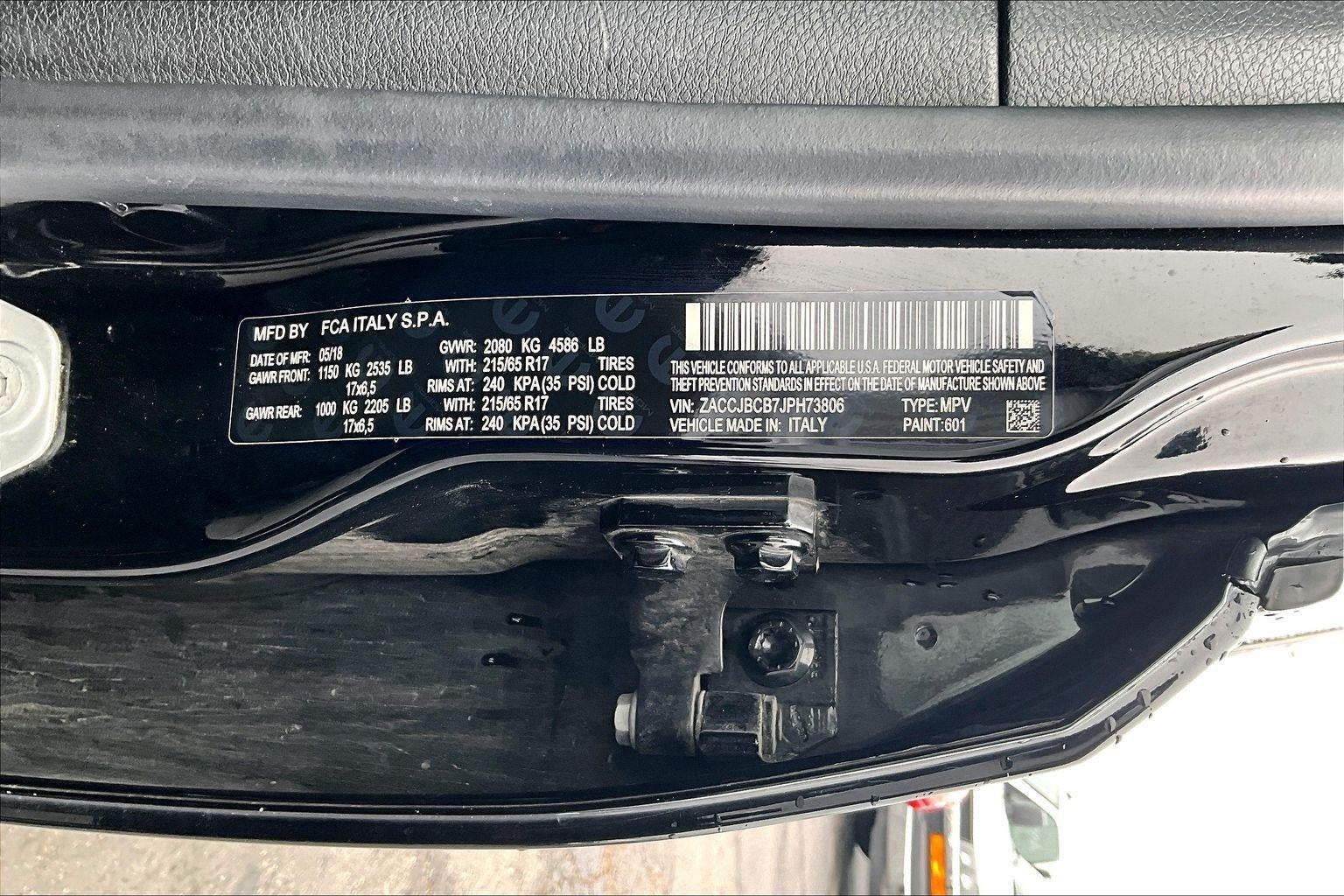 2018 Jeep Renegade Trailhawk