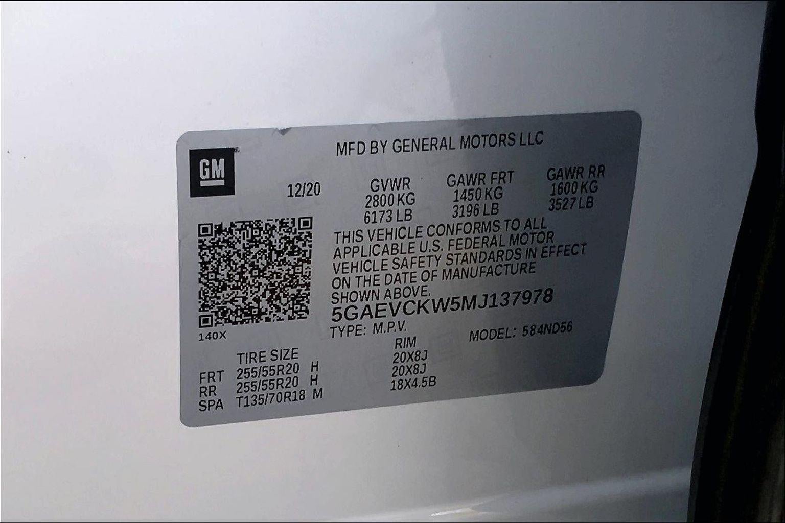 2021 Buick Enclave Avenir