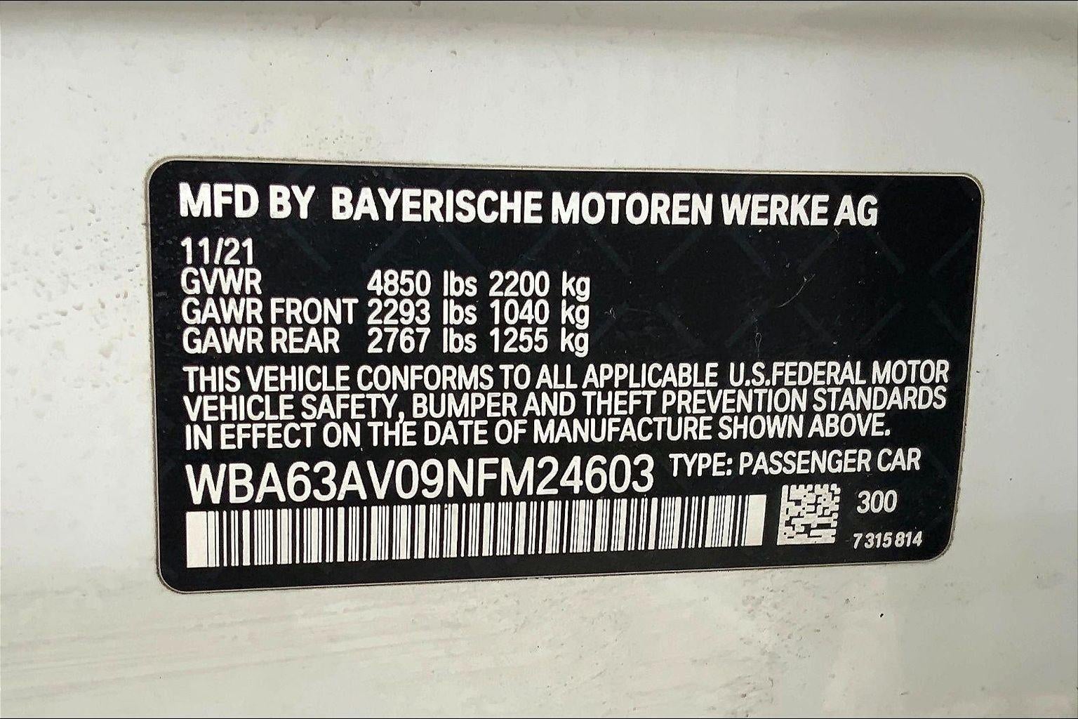 2022 BMW 4 Series 430i