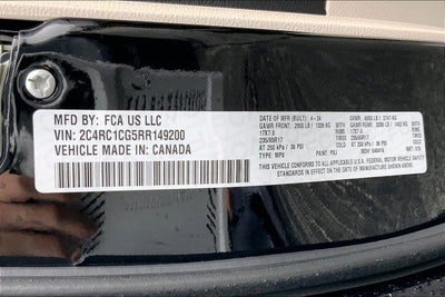 2024 Chrysler Voyager LX