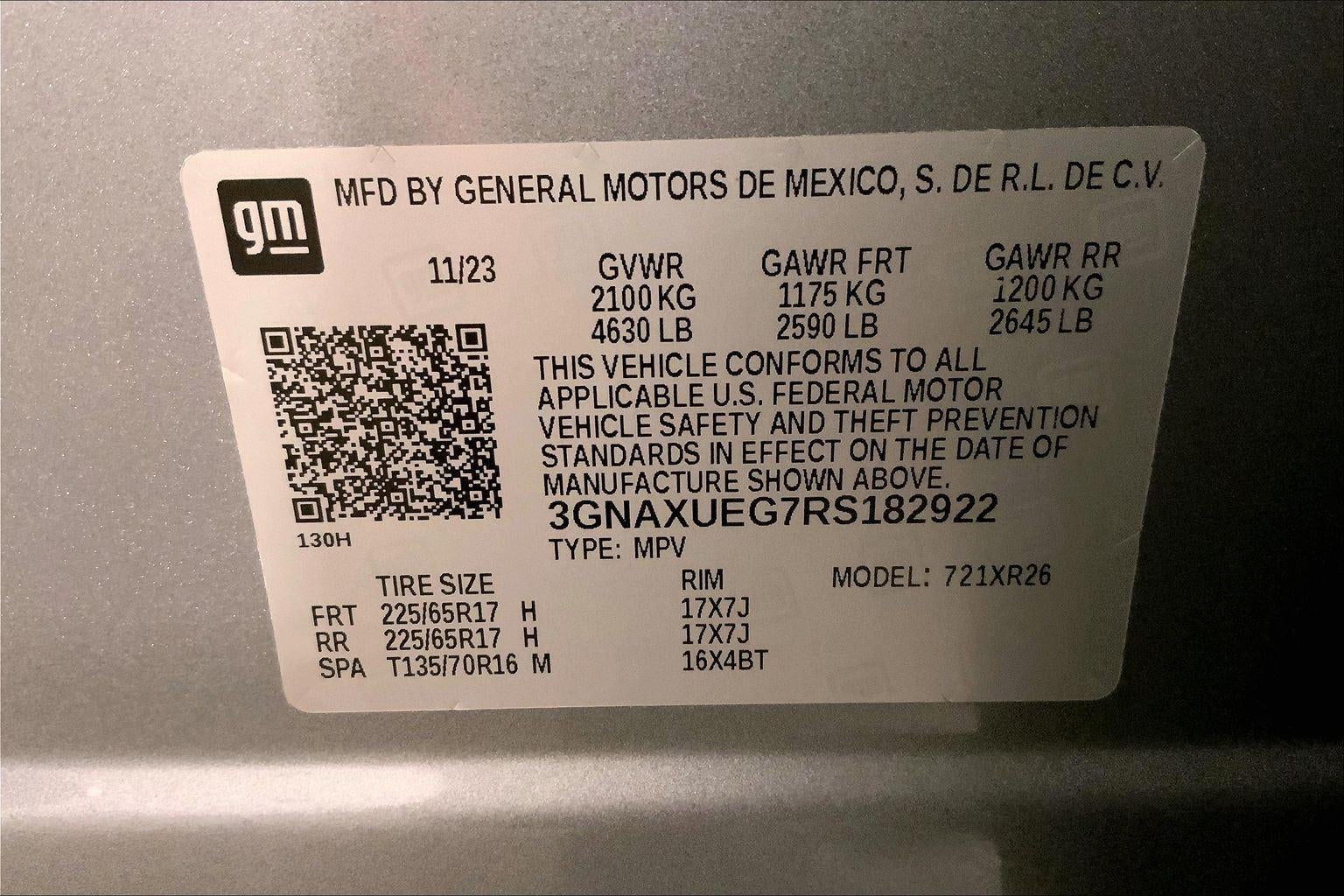 2024 Chevrolet Equinox LT