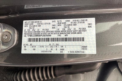 2023 Ford Escape ST-Line