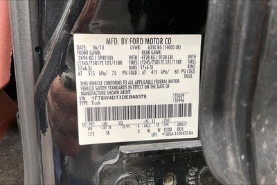 2013 Ford Super Duty F-450 DRW Platinum