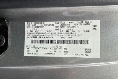 2020 Ford F-150 XL
