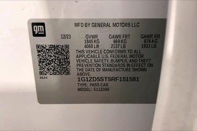 2024 Chevrolet Malibu 1LT