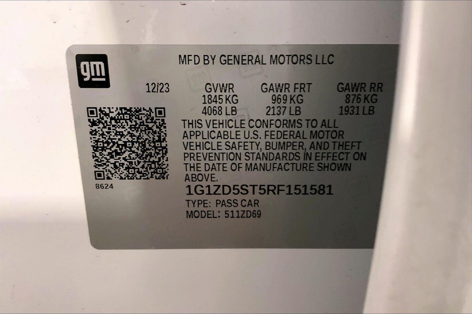 2024 Chevrolet Malibu 1LT