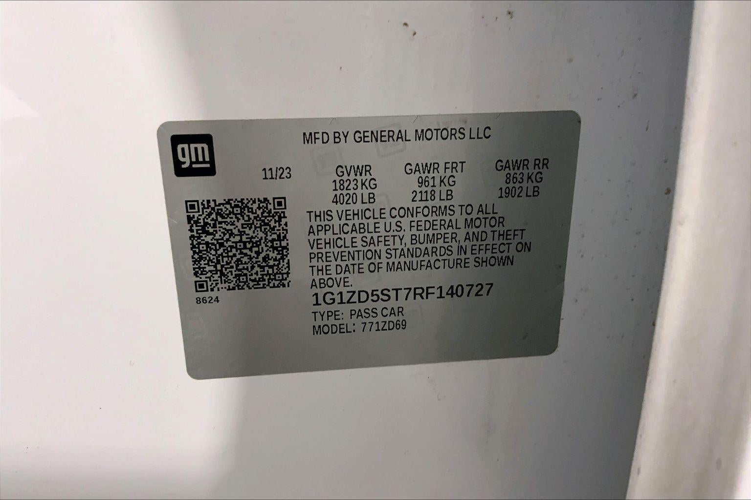 2024 Chevrolet Malibu 1LT