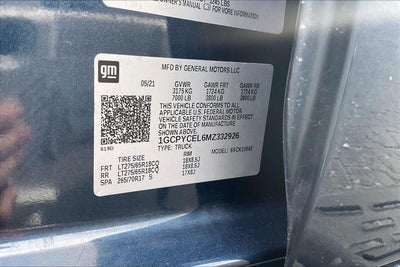 2021 Chevrolet Silverado 1500 Custom Trail Boss