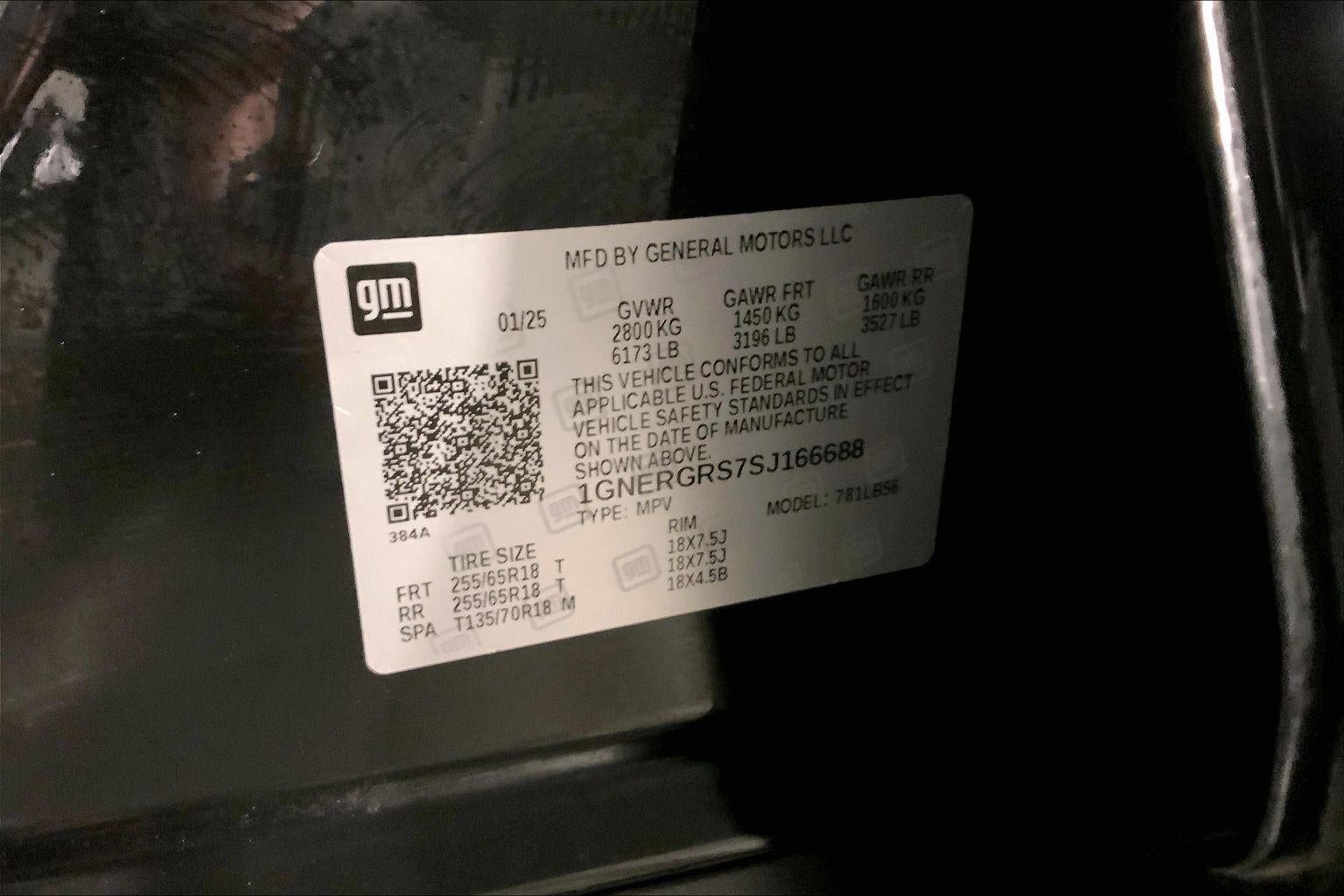 2025 Chevrolet Traverse LT