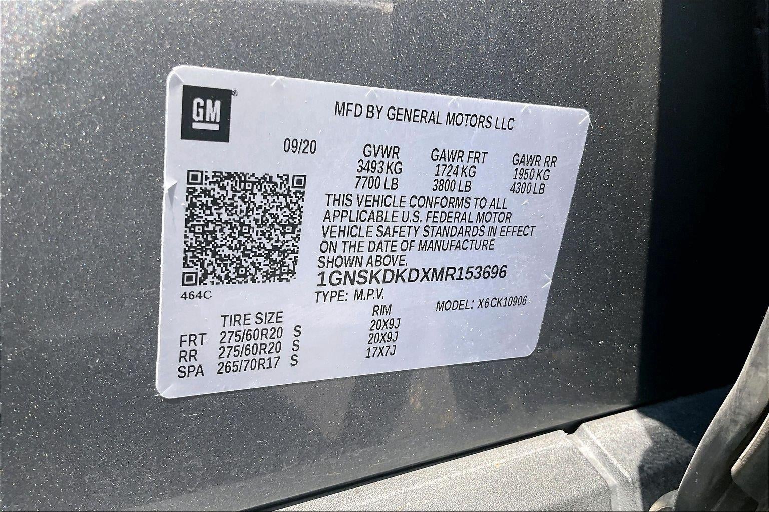 2021 Chevrolet Suburban Z71