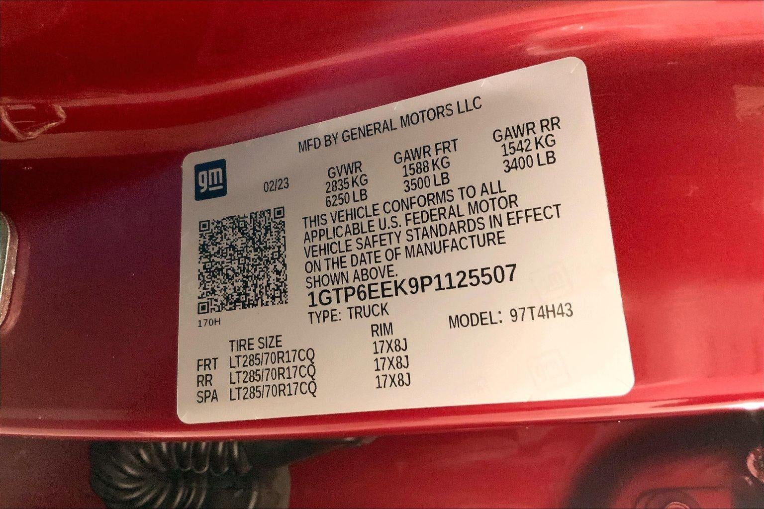 2023 GMC Canyon AT4X