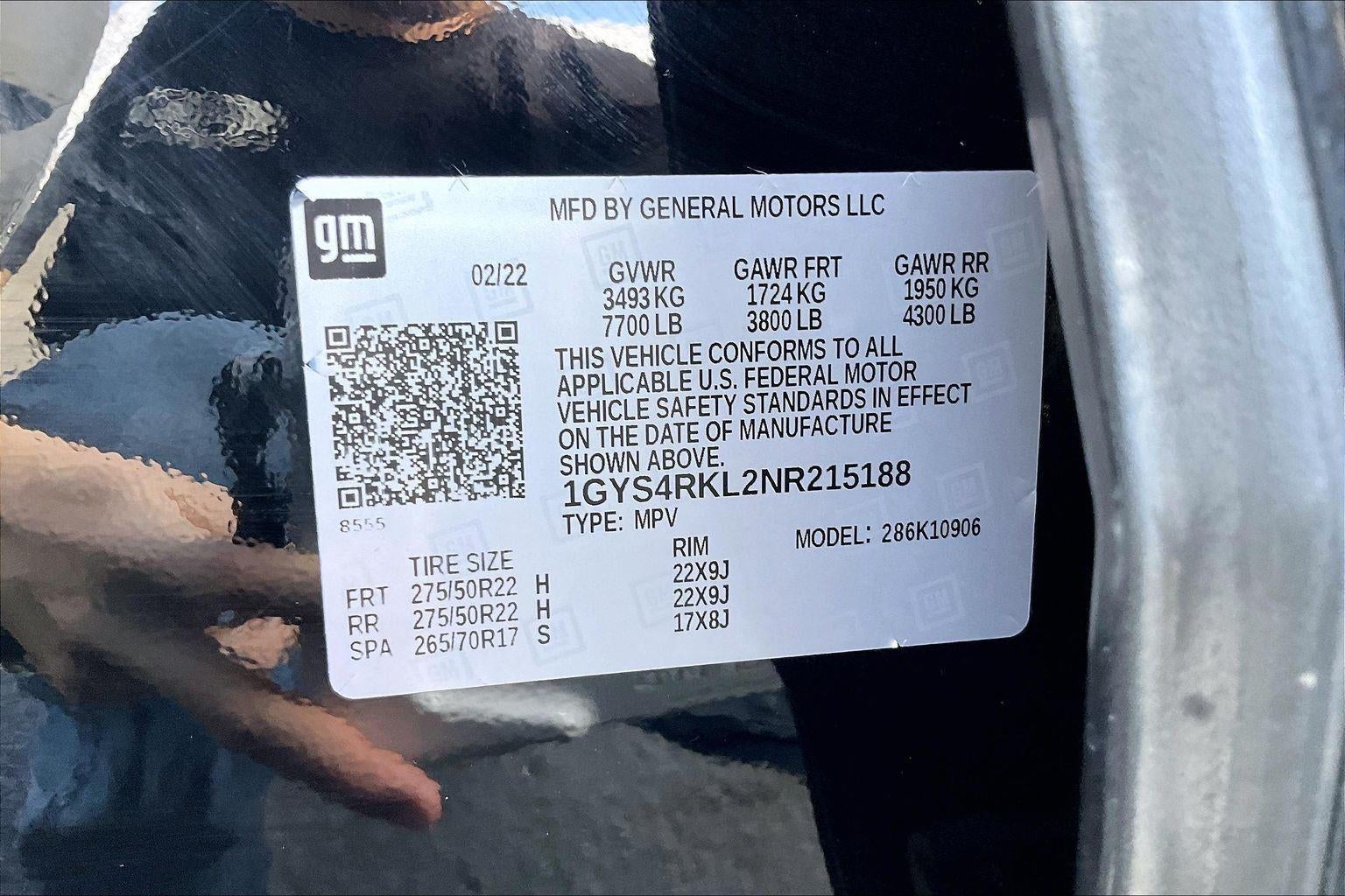 2022 Cadillac Escalade ESV Sport Platinum