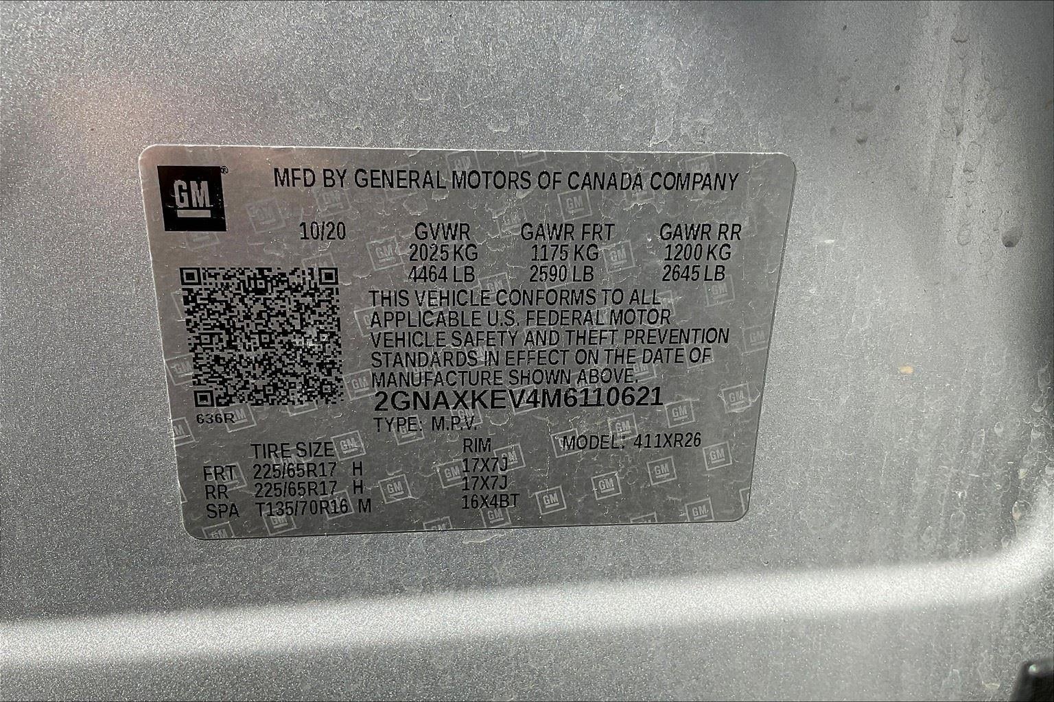 2021 Chevrolet Equinox LT