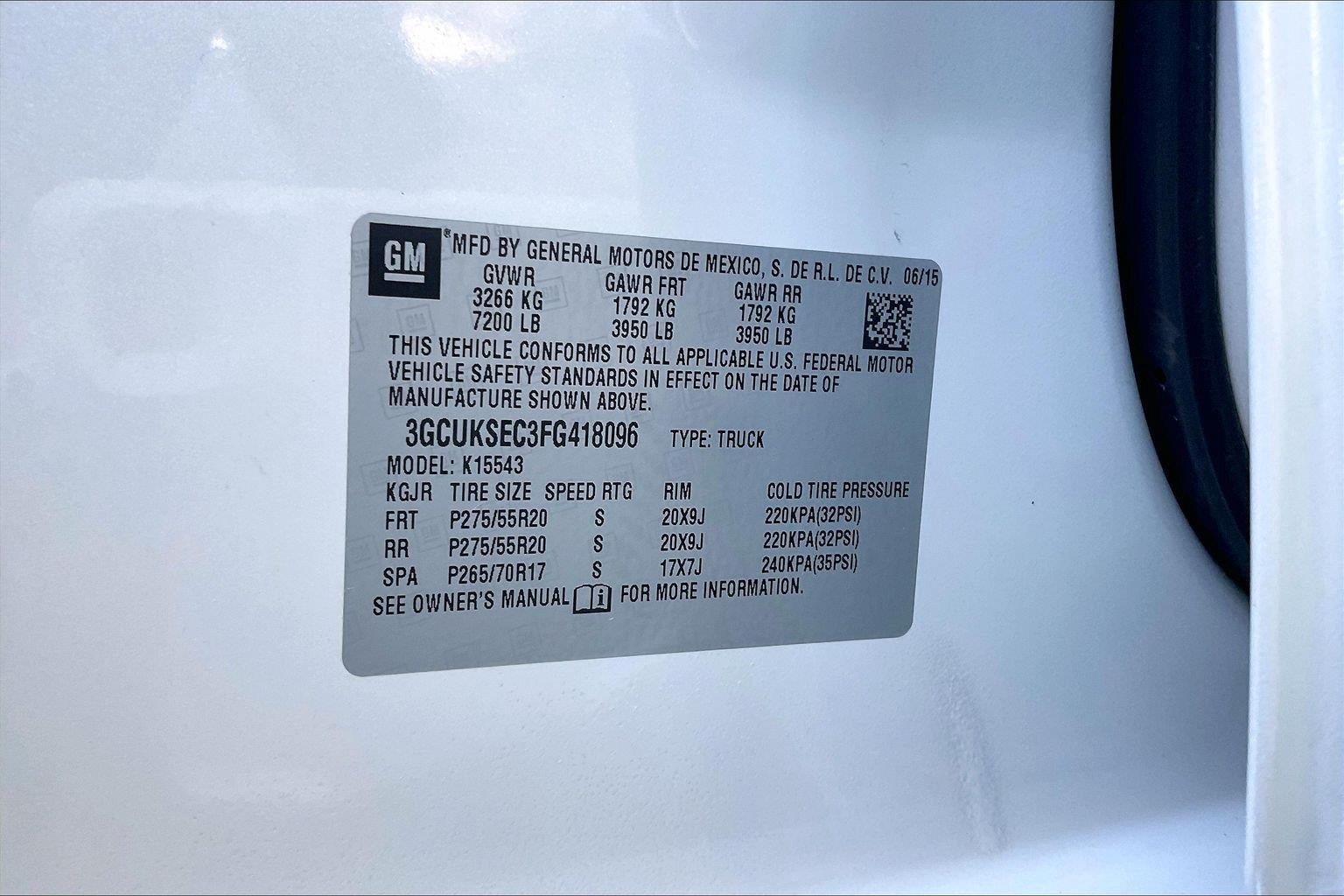2015 Chevrolet Silverado 1500 LTZ