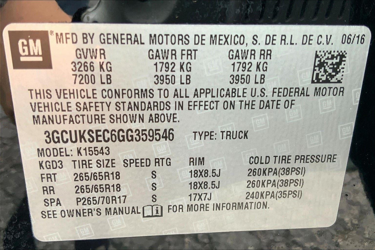 2016 Chevrolet Silverado 1500 LTZ