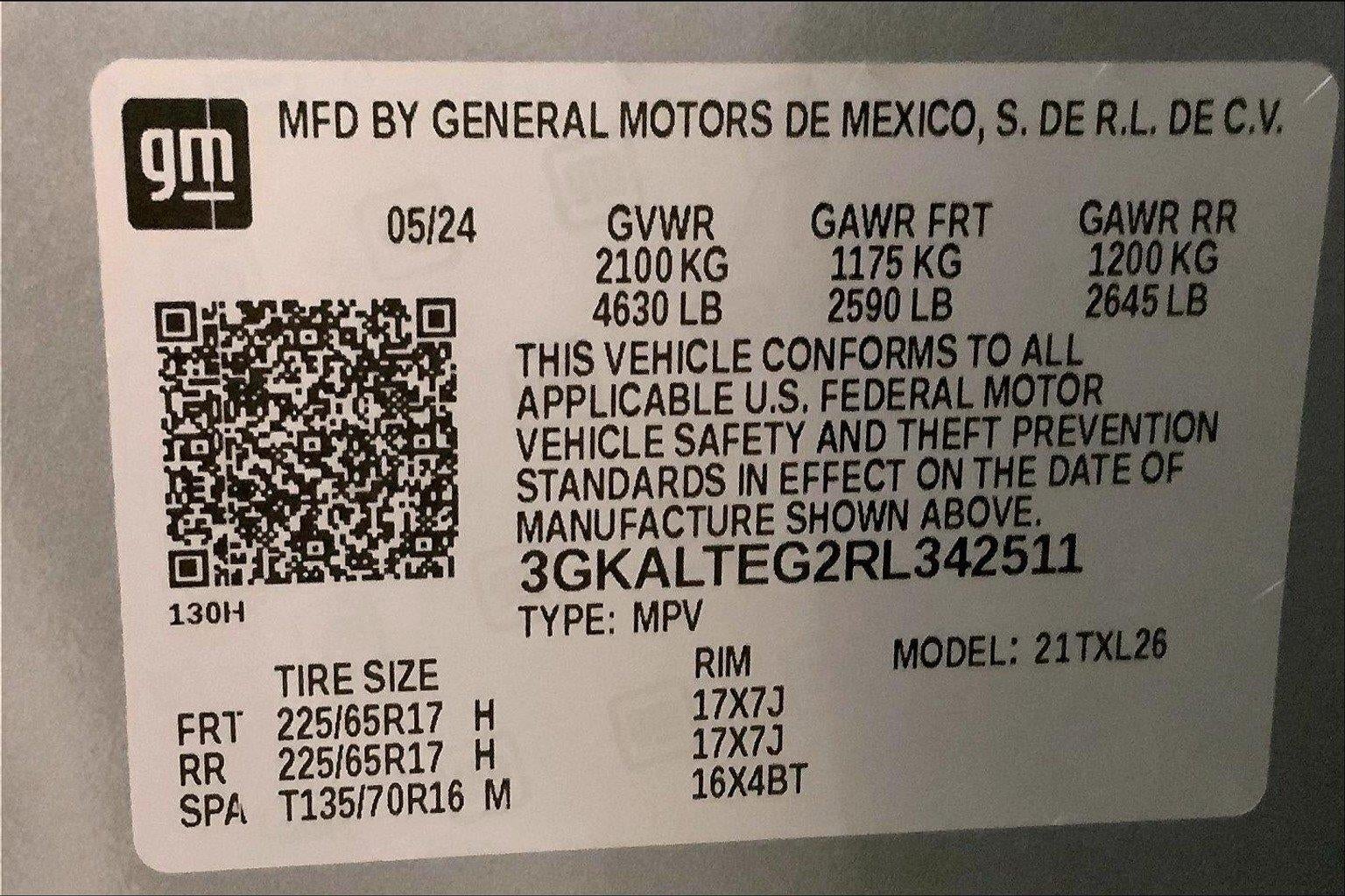 2024 GMC Terrain SLE
