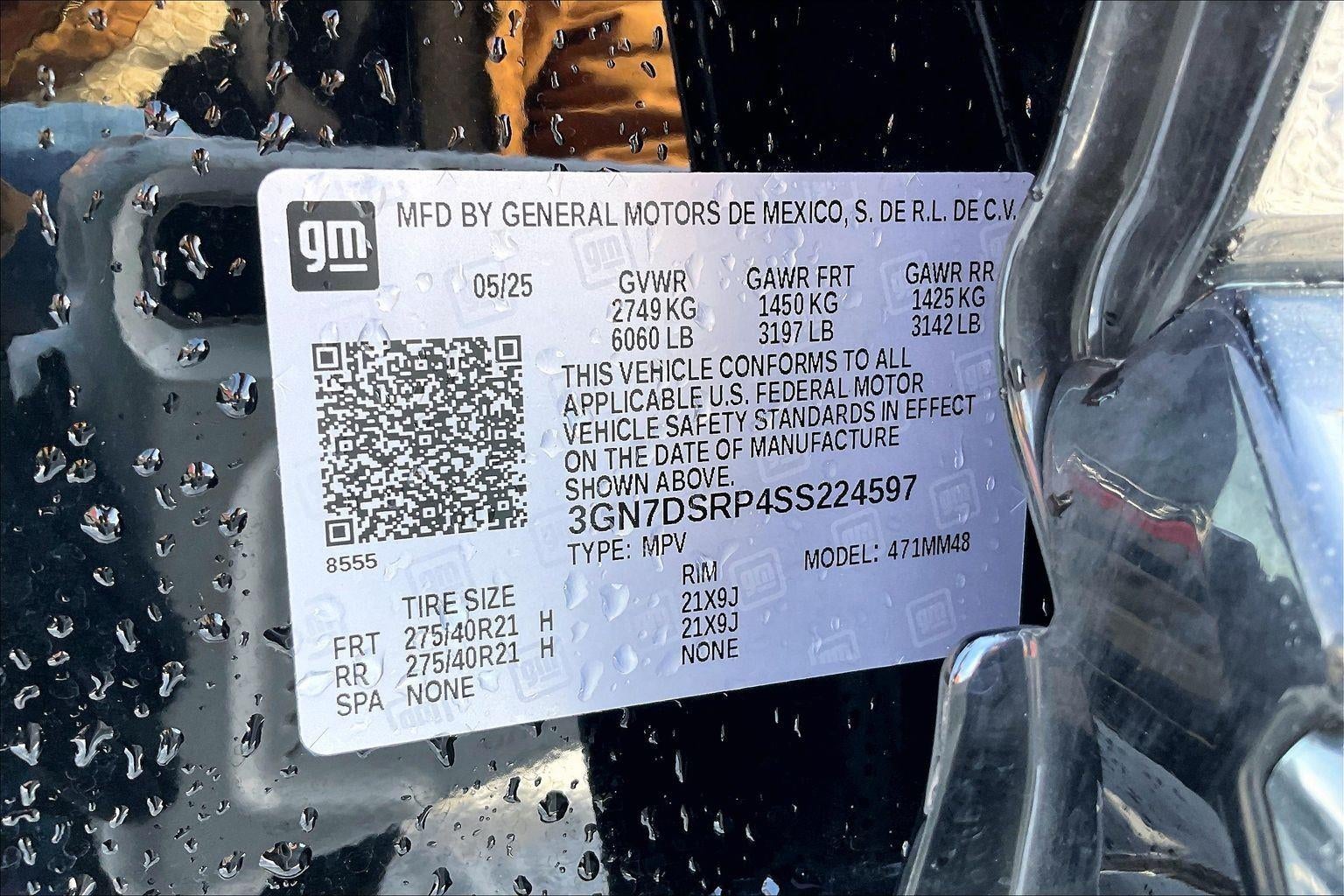 2025 Chevrolet Equinox EV RS