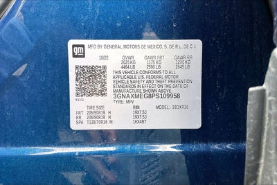 2023 Chevrolet Equinox RS