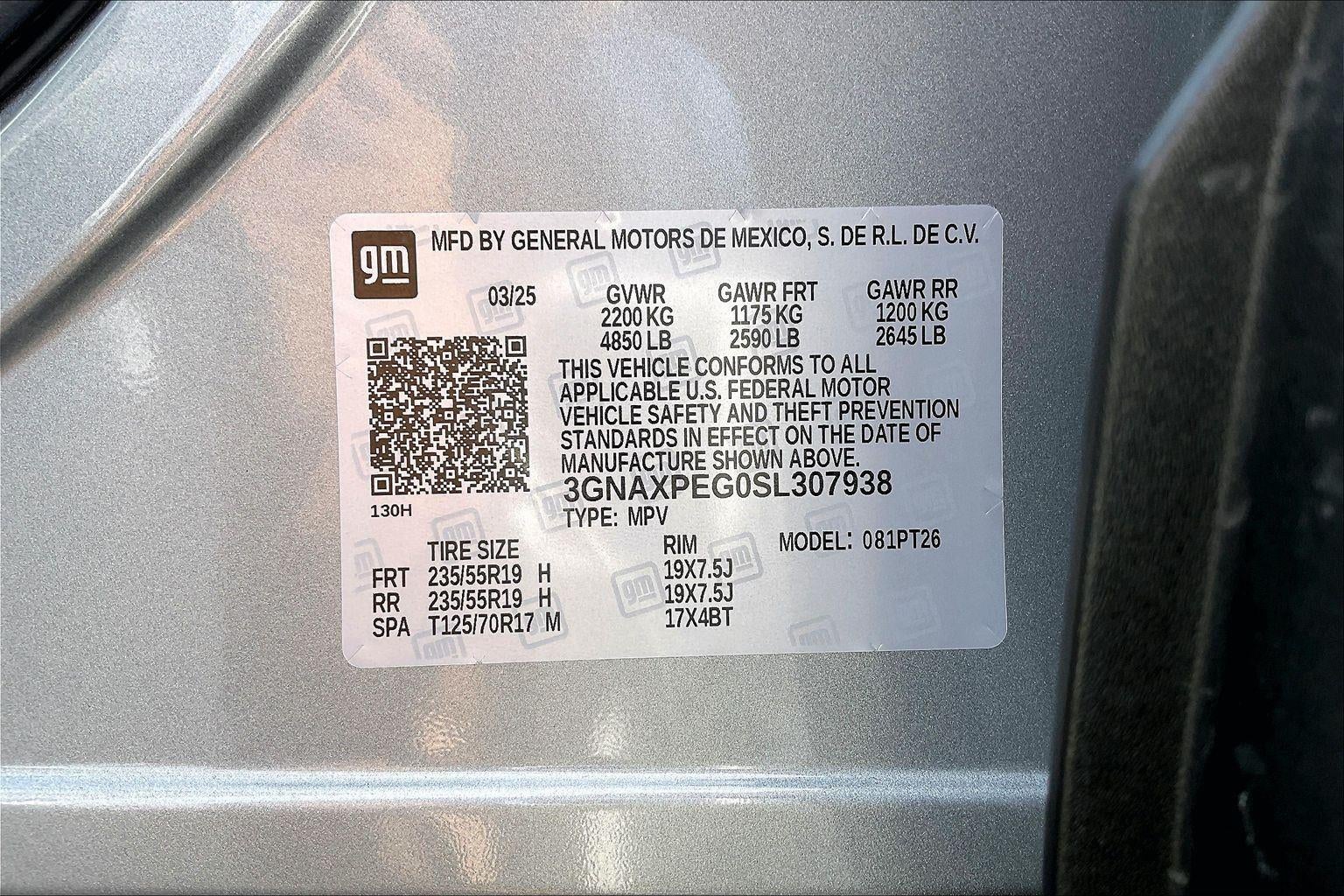 2025 Chevrolet Equinox LT