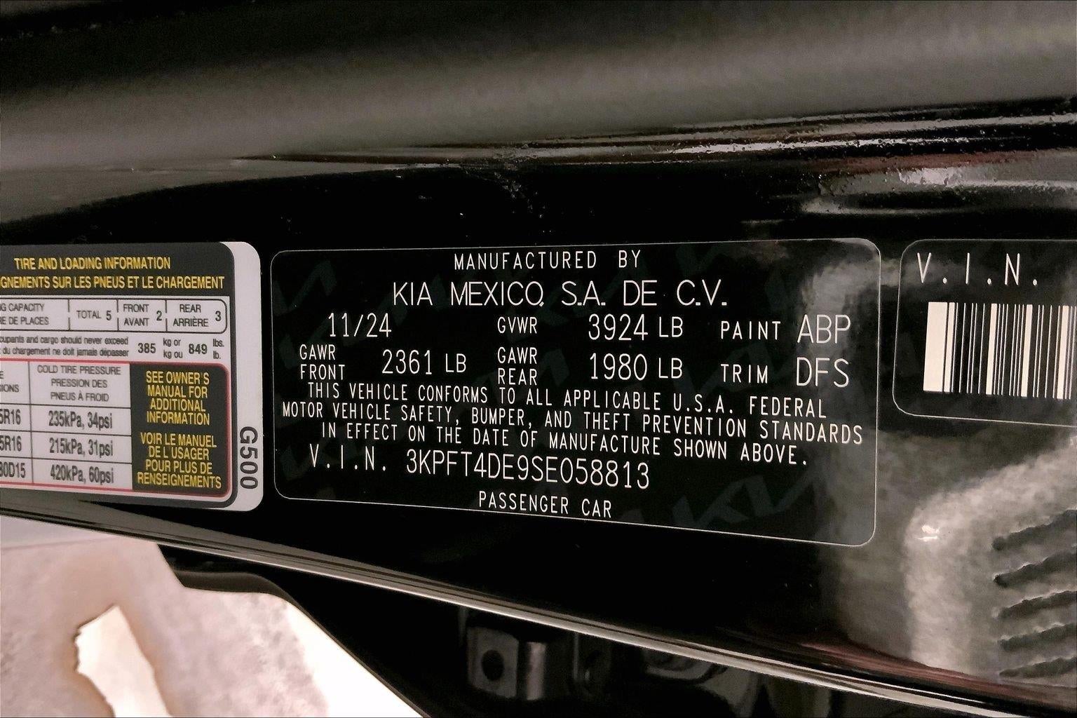 2025 Kia K4 LXS