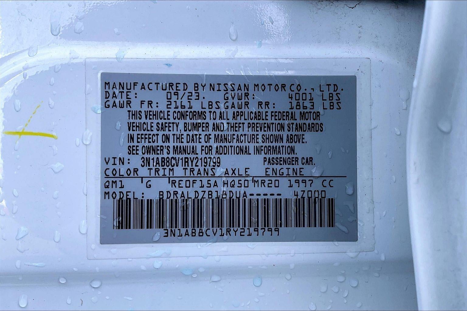 2024 Nissan Sentra SV